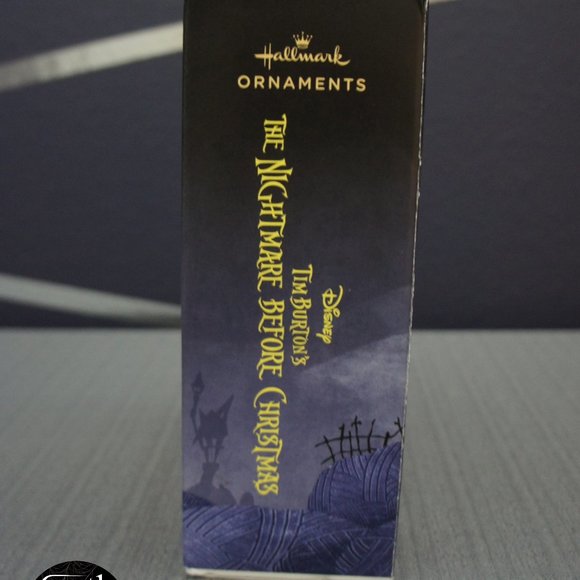 Hallmark The Nightmare Before Christmas Jack and Sally Tombstones Ornaments - Picture 5 of 8